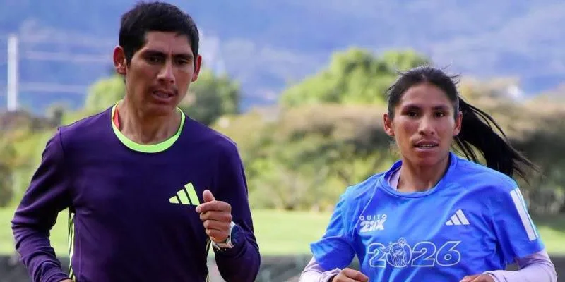 Hermanos Ramos Zaida y Daverso y Walter Nina corren el domingo la Media Maratón de Bogotá