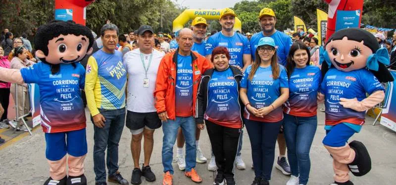 Más de 4 mil personas corrieron por una infancia feliz