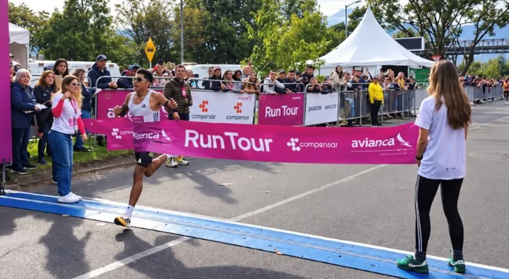 Atleta peruano Jhonatan Molina gana el Run Tour Avianca 2026 