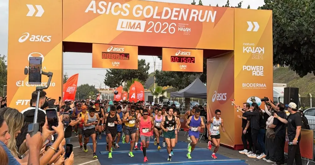 ASICS Golden Run 2026: 5,000 corredores hicieron vibrar la Costa Verde y el Callao