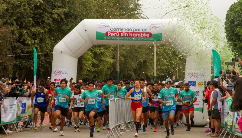 Correr el desafió detrás del hambre: "Kilómetros por la Alimentación"