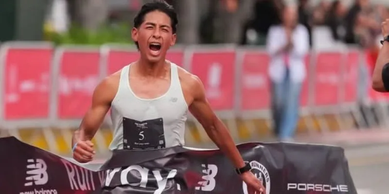 En su debut en ruta Edwar Rely Márquez gana la Carrera New Balance Lima 15K