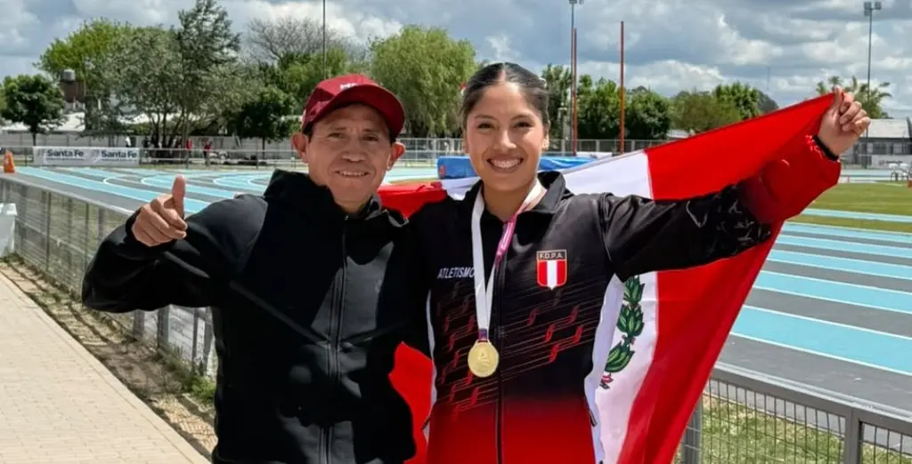 Anita Poma es la campeona sudamericana U23 de los 1,500 metros.