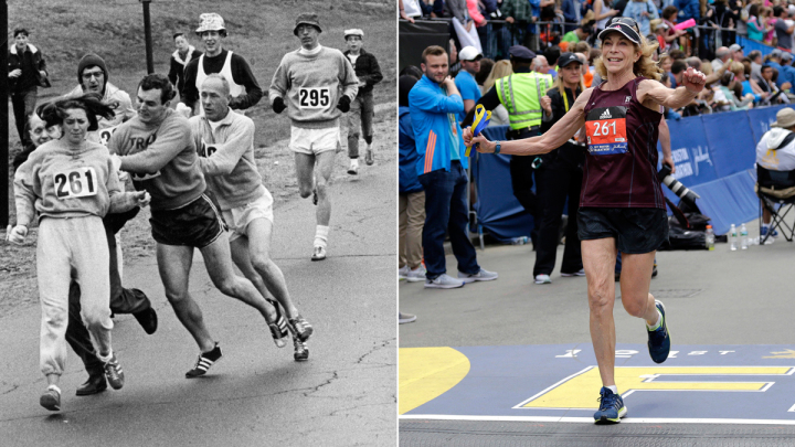 Kathrine Switzer, regresa a la Maratón de Boston luego de 50 años.
