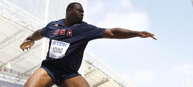 Lanzador de disco estadounidense Jason Young suspendido cuatro años