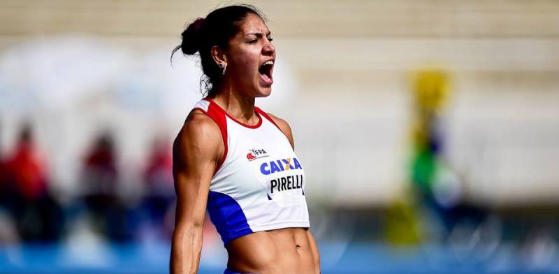 Heptatlonista paraguaya Camila Pirella ausente en el sudamericano de mayores por lesión