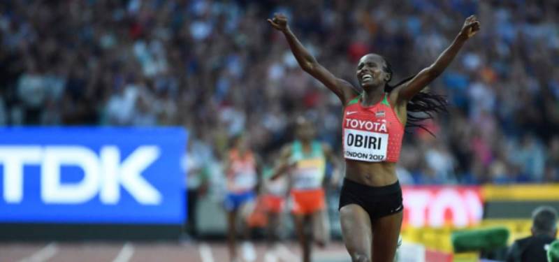Los 5,000 metros del Mundial de Londres fue para Hellen Onsando Obiri de Kenia