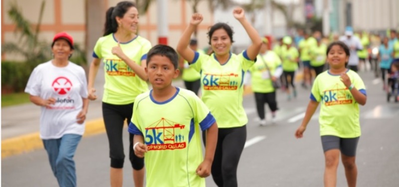 Domingo 12 de noviembre es la Carrera 6K de DP World Callao