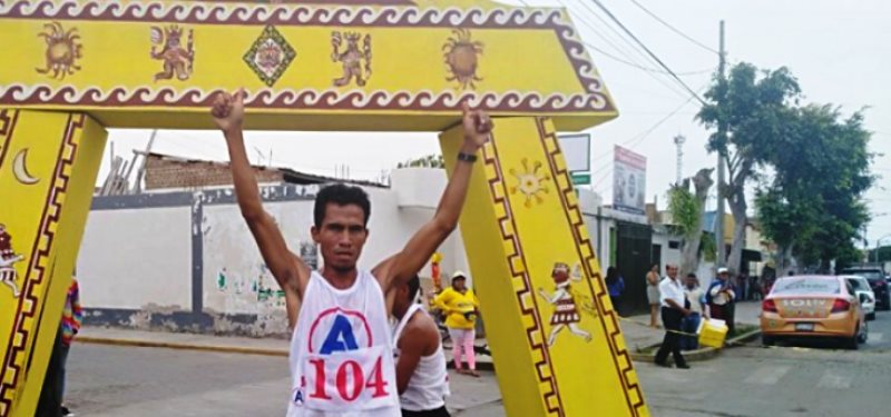 Huaracino Irvin Aponte dominó la “Maratón Muchick”