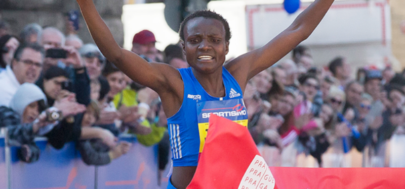 Jepkosgei, la corredora de élite, encara su primer éxito mundial