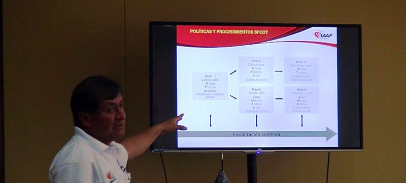 Se dicta curso de Nivel IAAF para jueces nacionales
