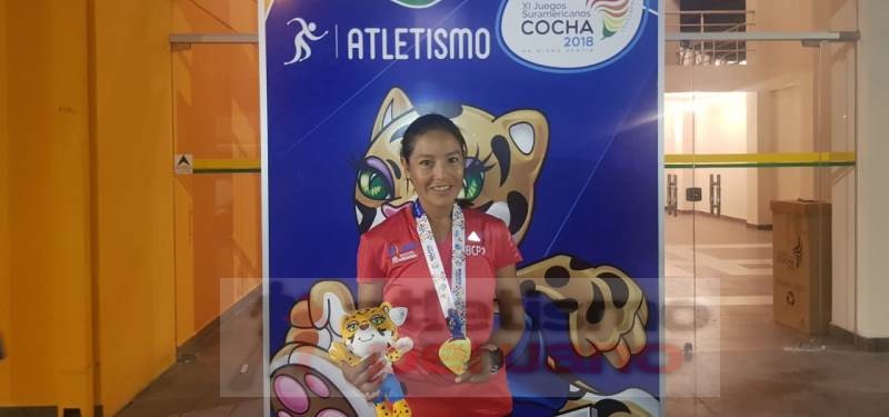 Inés Melchor oro en los Juegos Sudamericanos