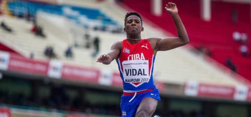 Campeonato Mundial de Atletismo Junior, Jornada dos, Cuba sigue término medio