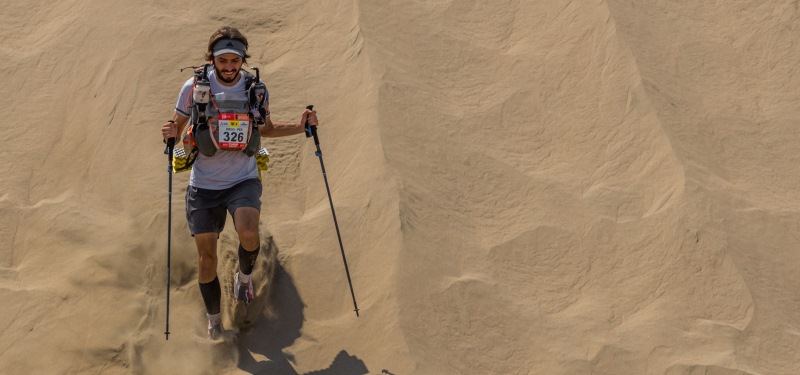 Diego Casabonne compite mañana en la Half Marathon Des Sables en España