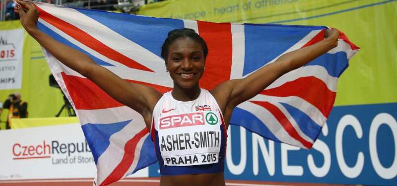 Velocista británica Dina Asher-Smith la esperanza europea