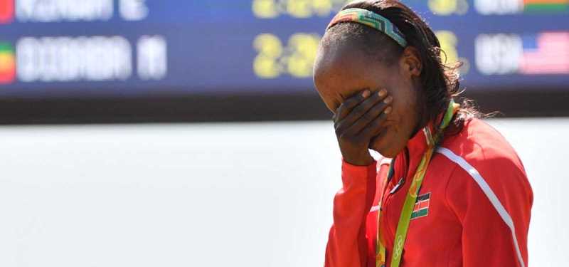 Ocho años de sanción para la campeona olímpica de maratón Jemima Sumgong