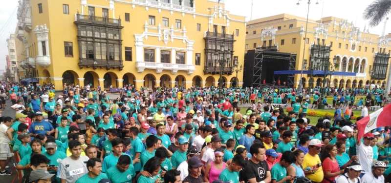 Carrera Lima Corre 7k se corrió en apoyo a San Juan de Lurigancho
