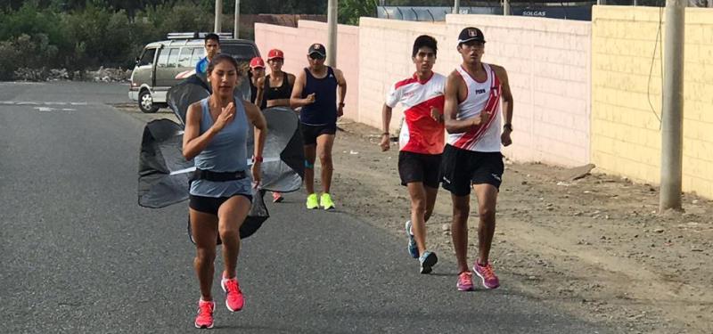Se inició la base de entrenamientos de medio fondo y marcha en el Sur