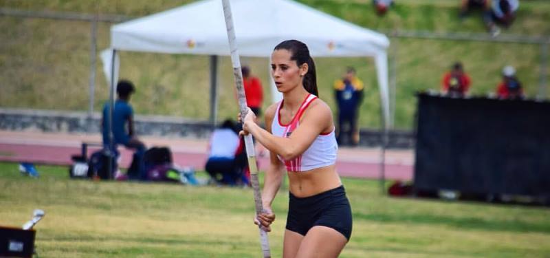 Nicole Hein establece nuevo récord nacional en la garrocha con 4.16 mts