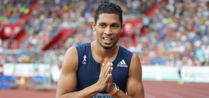 El regreso exitoso del campeón del mundo Wayde van Niekerk