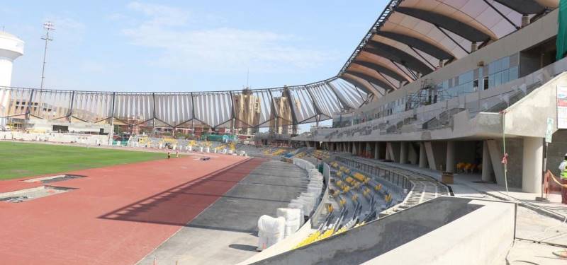 Recinto atlético muestra avance en su construcción