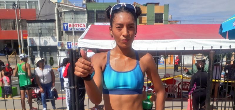 Mary Luz Andía y Noé Quispe campeones nacionales U20
