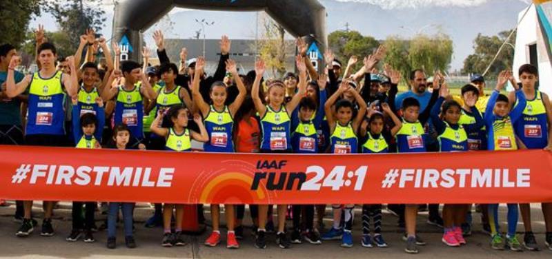 Más de 15,000 corredores participaron en la segunda edición de la IAAF Run 24-1