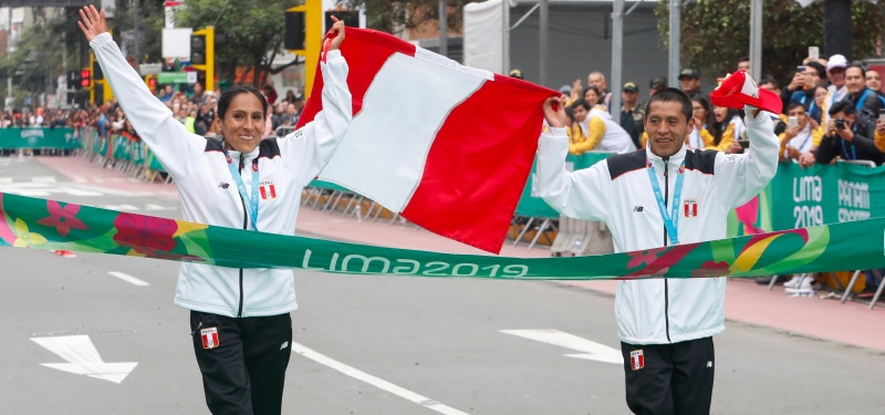Lima 2019: Gladys Tejeda y Cristian Pacheco, reinan en la maratón