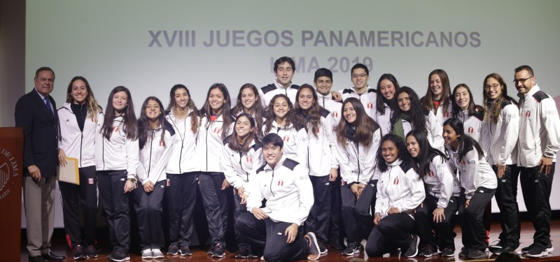 Comité Olímpico Peruano rindió un homenaje a los medallistas panamericanos