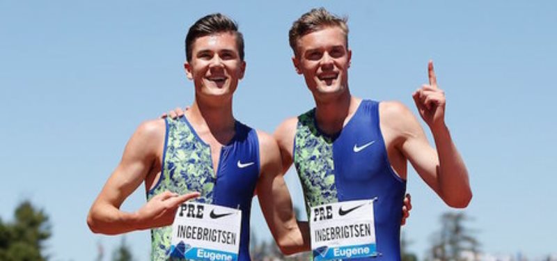 Hermanos Ingebrigtsen serán las liebres de Eliud Kipchoge que bajará las dos horas