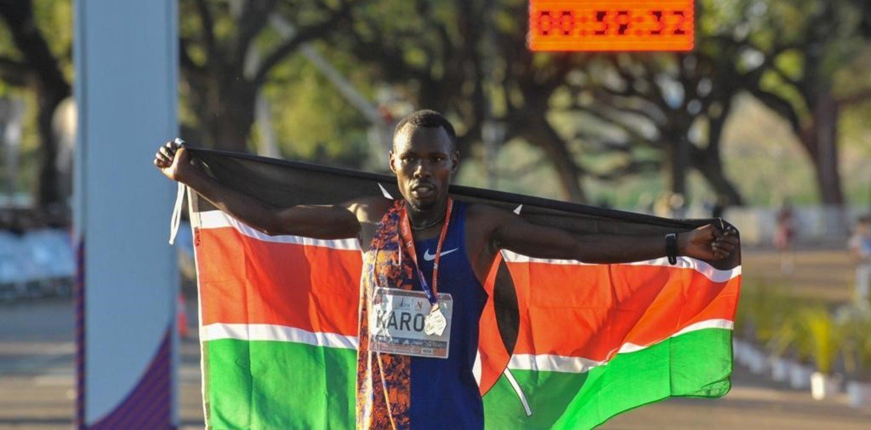 Media maratón 21k de Buenos Aires 2019: Bedan Karoki ganó con récord y cuatro corredores bajaron de la hora