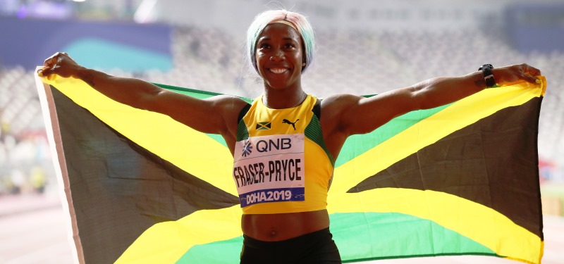 Fraser-Pryce logra su cuarta presea dorada mundialista en los 100 metros