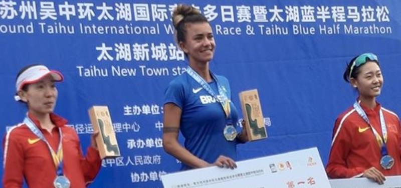 Marchista Erica Rocha gana la segunda etapa en China