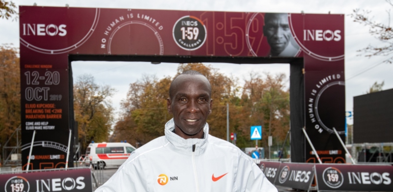 Eliud Kipchoge listo para hacer historia y crear su momento de «alunizaje»