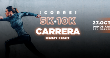 Carrera Bodytech este domingo 27 de octubre