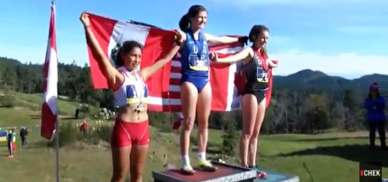 Jhenifer Melchor bronce en Panamericano de Cross Country