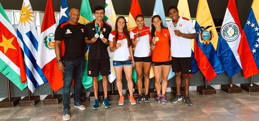 Perú cierra su participación en el Sudamericano Indoor con 6 medallas