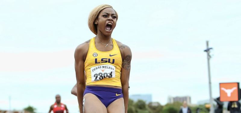 Sha’Carri Richardson vuela en los 100m en 10.79 con viento ilegal de 2,7m/s.