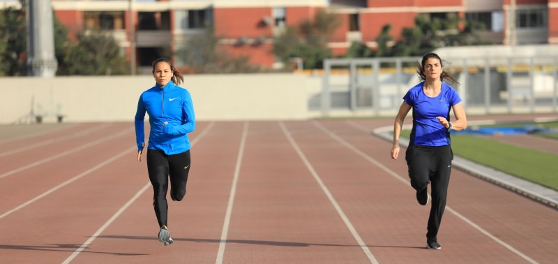 El atletismo inició entrenamientos después de 4 meses en el estadio atlético de VIDENA