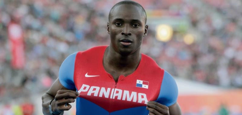 El velocista panameño Alonso Edward espera terminar la temporada sano