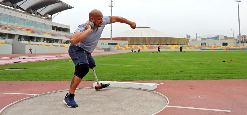 Buenos tiempos y marcas se registraron en control interno del Para atletismo