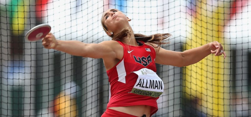 Valarie Allman, primera estadounidense que supera los 70 metros en el disco