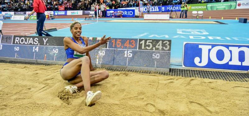 La venezolana Yulimar Rojas entre las 10 nominadas a la mejor atleta 2020