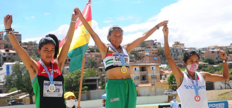 Atletas brillaron en el gran Prix Internacional “Julia Iriarte” y Mario Paz” – Bolivia