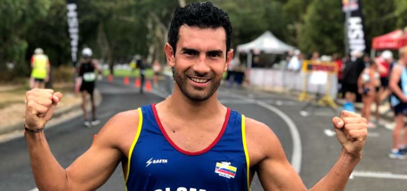 Marchista colombiano Eider Arévalo regresa a la competencia tras una larga pausa