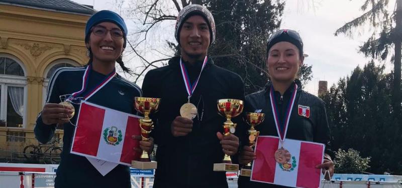 Marcha peruana brilla en República Checa