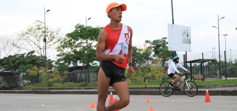 Marchista César Rodríguez termina 7mo en el Panamericano