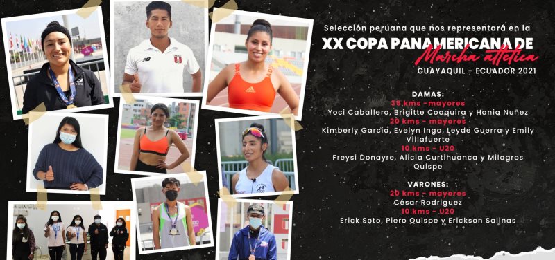 Mañana la marcha peruana sale a competir por el sueño olímpico de Tokio