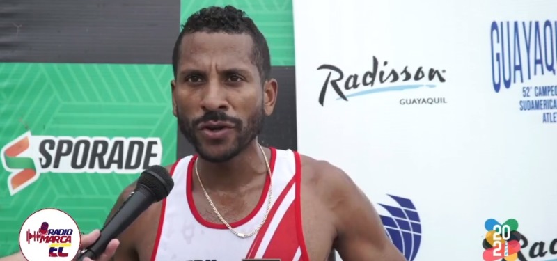 Mario Bazán medalla de bronce en el sudamericano Guayaquil 2021
