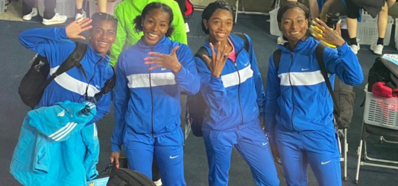 Relevo femenino ecuatoriano a la final de los 4×100 en Mundial de Polonia